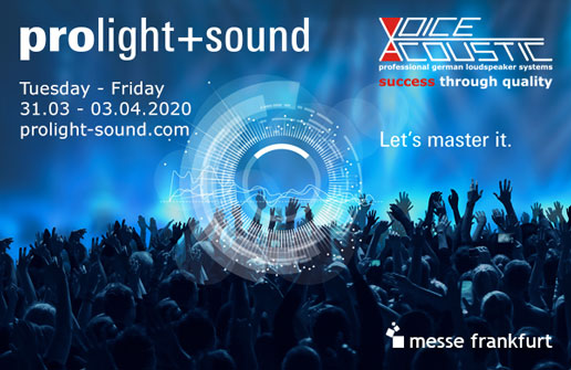 voice acoustic prolight sound 2020